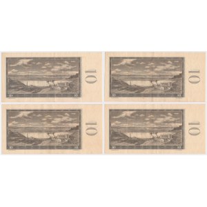 Czechoslovakia, 10 Korun 1960 (4pcs)