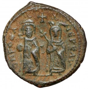 Byzanc, Fokas (602-610 n. l.) Follis, Antiochie (Theoupolis)