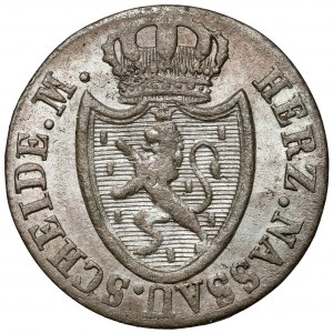 Nassau, 3 krajcars 1814
