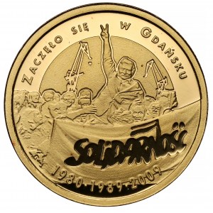 GOLD, Solidarität 700 Danziger Taler 2009