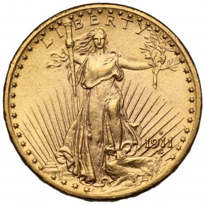 USA, $20 1911-D