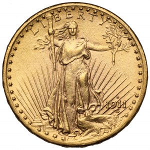 USA, 20 dolarów 1911-D