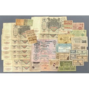 Rosja, zestaw banknotów MIX (35szt)