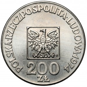 Probe Nickel 200 Gold 1974 XXX Jahre der Volksrepublik Polen