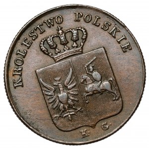 Novemberaufstand, 3 grosze 1831 KG - ANDERE Kränze - sehr selten