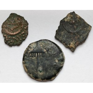 Greece, Judea, Prutah and Lepton set (3pcs)