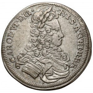 Slezsko, Karel VI, 3 krajcars 1716, Wrocław