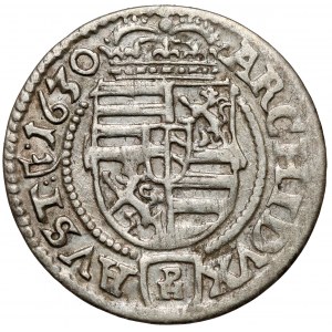 Sliezsko, Ferdinand III, 3 krajcary 1630 PH, Kłodzko