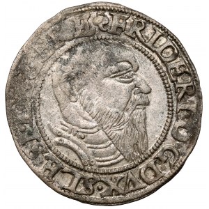 Silesia, Frederick II, 1545 penny, Legnica