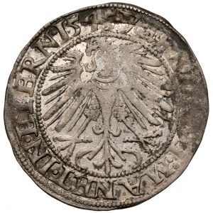 Silesia, Frederick II, 1545 penny, Legnica