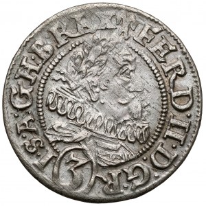 Śląsk, Ferdynand II, 3 krajcary 1628 HR, Wrocław