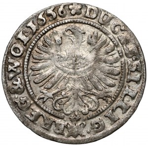Schlesien, Drei Brüder, 3 krajcary 1656, Brzeg