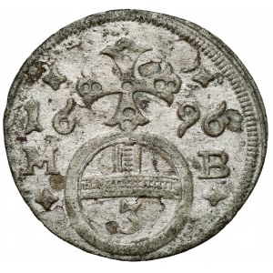 Schlesien, Leopold I., Greszel 1696 MB, Brzeg
