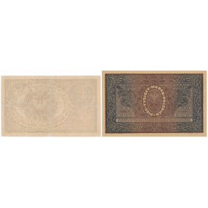 1.000 mkp 05.1919 i 5.000 mkp 02.1920 - zestaw (2szt)