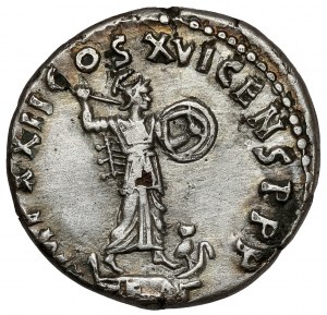 Domicjan (81-96 n.e.) Denar Subaeratus