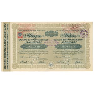 Galicyjskie Towarzystwo Naftowe GALICYA, 200 kr 1913