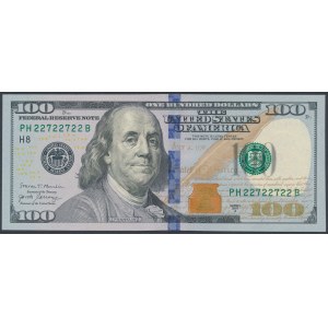 USA, 100 Dollars 2017 - 22722722