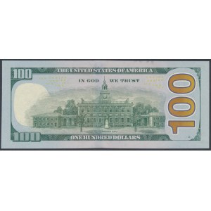 USA, 100 Dollars 2017 - 22722722