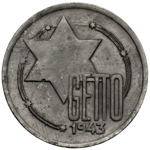 Ghetto Lodž, 10 značiek 1943 Mg