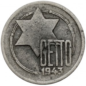 Ghetto Lodz, 5 marks 1943 Mg