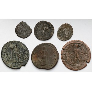 Cesarstwo Rzymskie, IV wiek - zestaw monet (6szt)