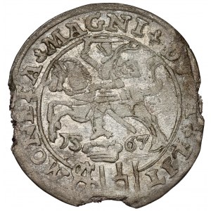 Sigismund II Augustus, Grosz per Polish foot 1567, Tykocin