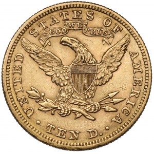 USA, $10 1898