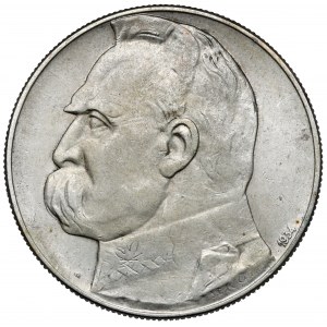 Strzelecki, Pilsudski 10 zloty 1934