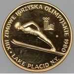 2.000 Gold 1980 Lake Placid - Springen