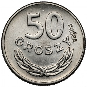 Sample NIKIEL 50 pennies 1957