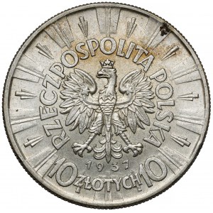 Piłsudski 10 złotych 1937