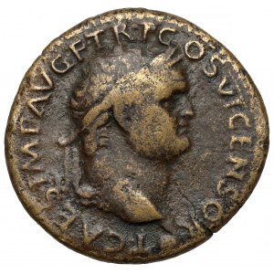 Titus (79-81 n. Chr.) As, Lugdunum