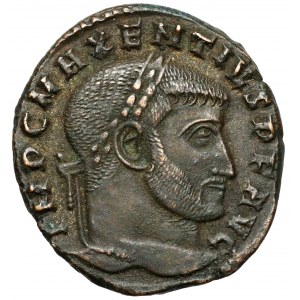 Maksencjusz (306-312 n.e.) Follis, Akwileja