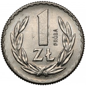 Próba NIKIEL 1 złoty 1957