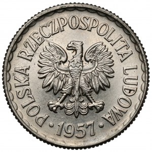 Próba NIKIEL 1 złoty 1957