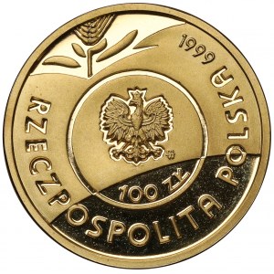 100 zloty 1999 John Paul II - Pilgrim Pope