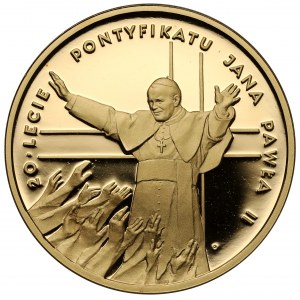 200 zlotých 1998 20. výročí pontifikátu Jana Pavla II.