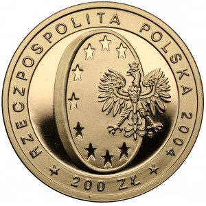 200 PLN 2004 Vstup Poľska do EÚ