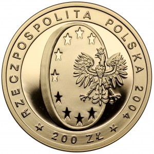 200 złotych 2004 Wstąpienie Polski do UE