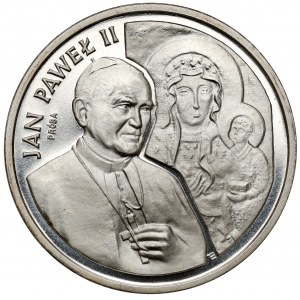 Próba SREBRO 200.000 złotych 1991 Jan Paweł II - Matka Boska