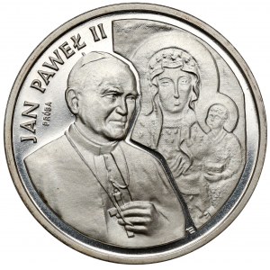 Vzorek STŘÍBRO 200 000 zlatých 1991 Jan Pavel II - Matka Boží