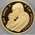 1 000 zlatých 1988 Ján Pavol II - X rokov pontifikátu