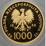 1.000 złotych 1988 Jan Paweł II - X lat pontyfikatu