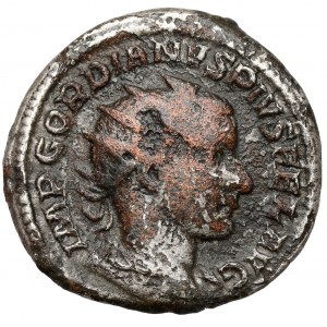Gordian III (238-244 n.e.) Antoninian Suberatus - rzadki