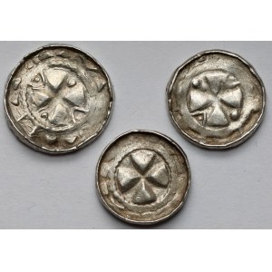 CNP cross denarii V-VII - set (3pcs)