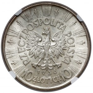 Piłsudski 10 zlotých 1936