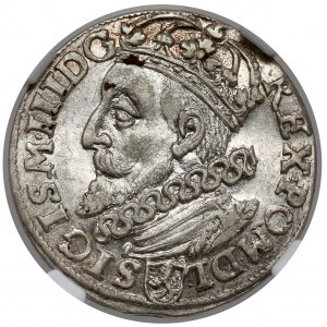 Žigmund III Vasa, Trojak Krakov 1601 - vľavo