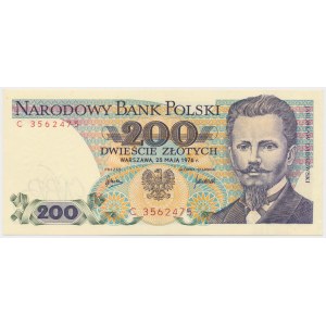 200 zlotých 1976 - C