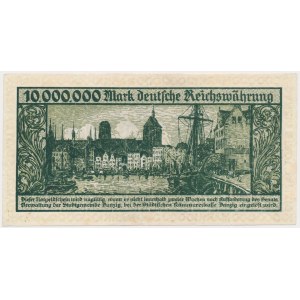 Gdansk, 10 million marks 1923