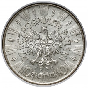 Piłsudski 10 zlotých 1936